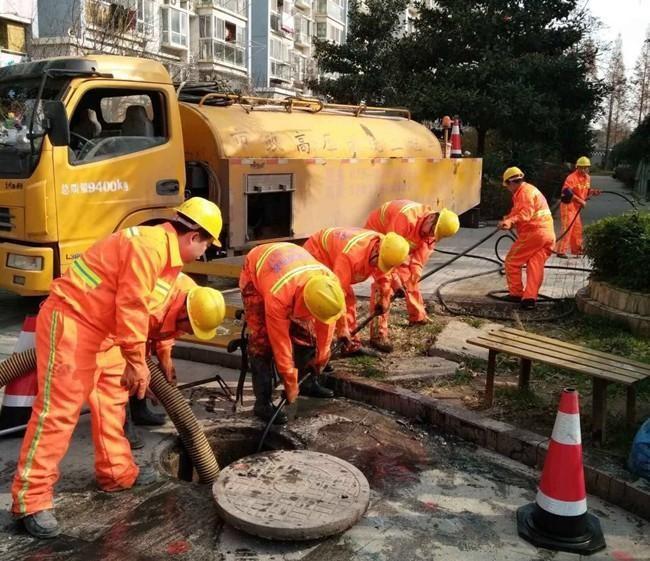 南湖市政管道清淤