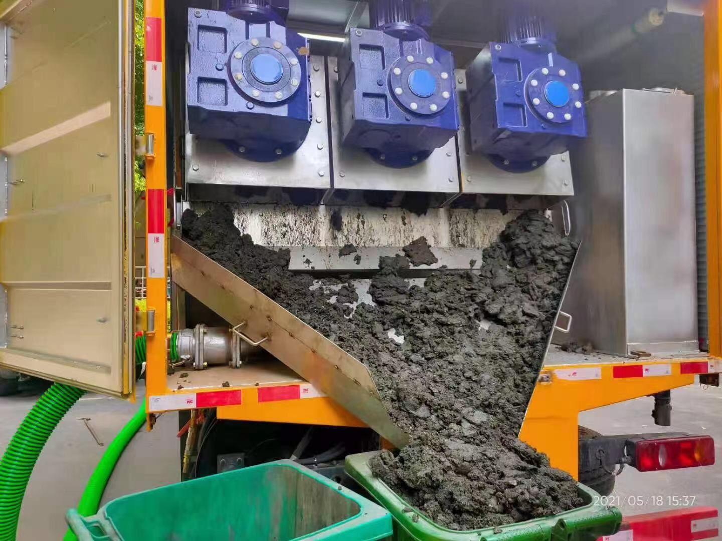 南湖化粪池清掏城市维护站-泥浆净化干湿分离处理